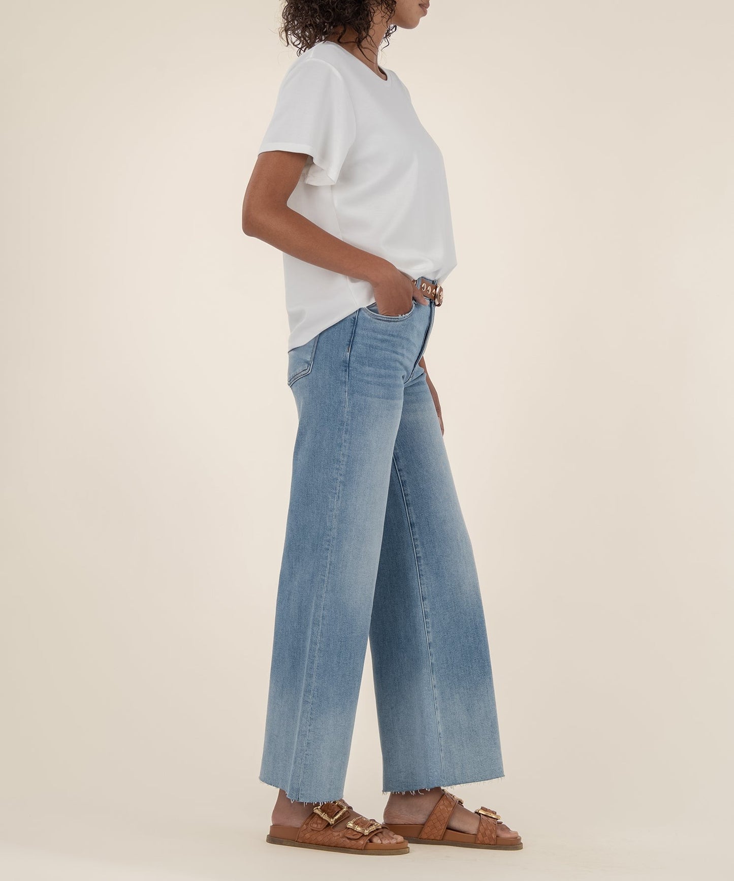 High Rise Super Wide Leg
