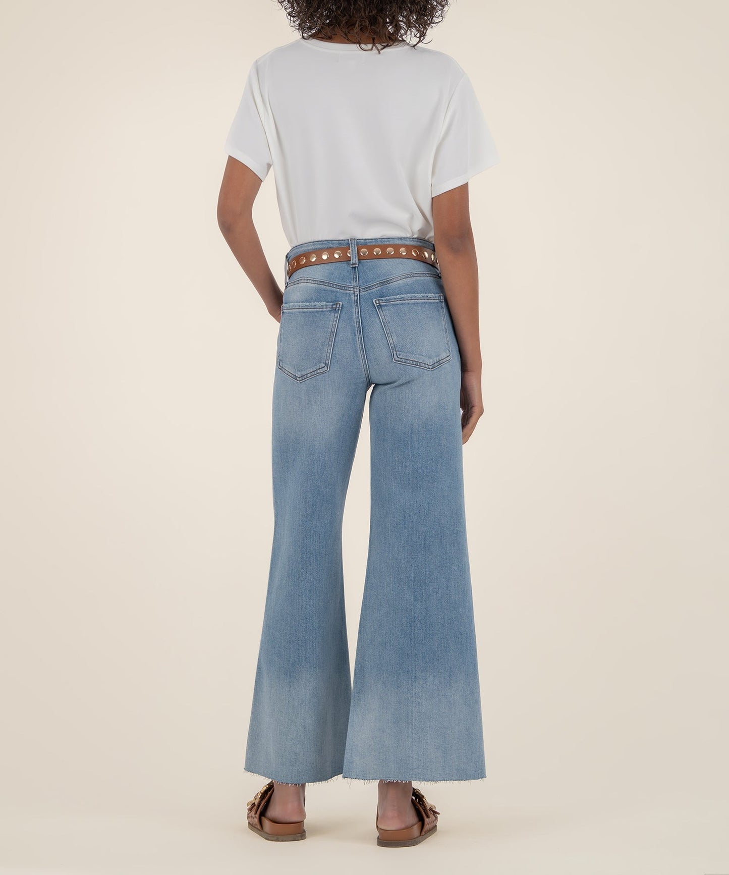 High Rise Super Wide Leg