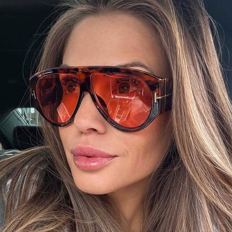 Large Frame Outdoor Sun Protection Sunglasses
