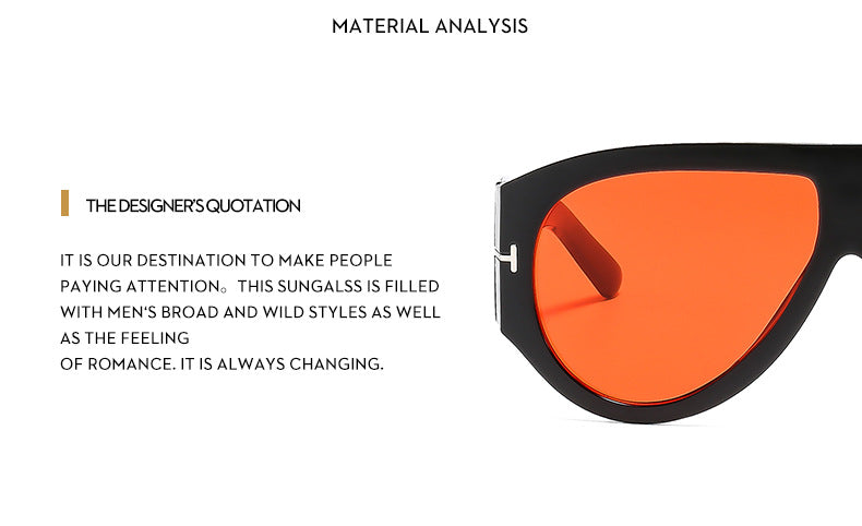 Large Frame Outdoor Sun Protection Sunglasses