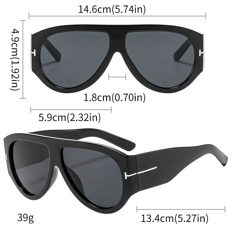 Large Frame Outdoor Sun Protection Sunglasses