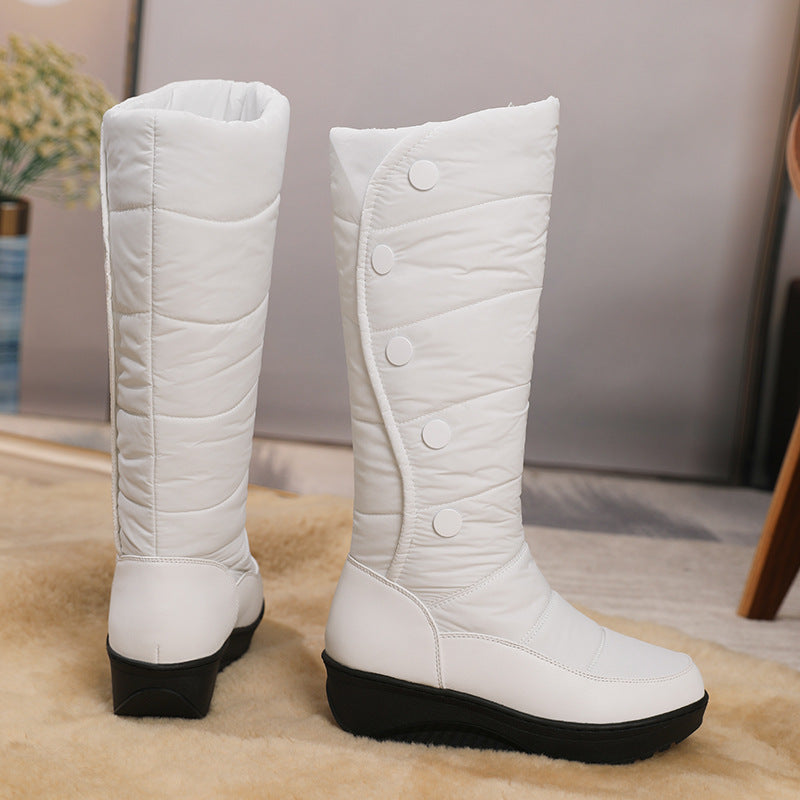 Waterproof Plush Lined Winter Down Boots