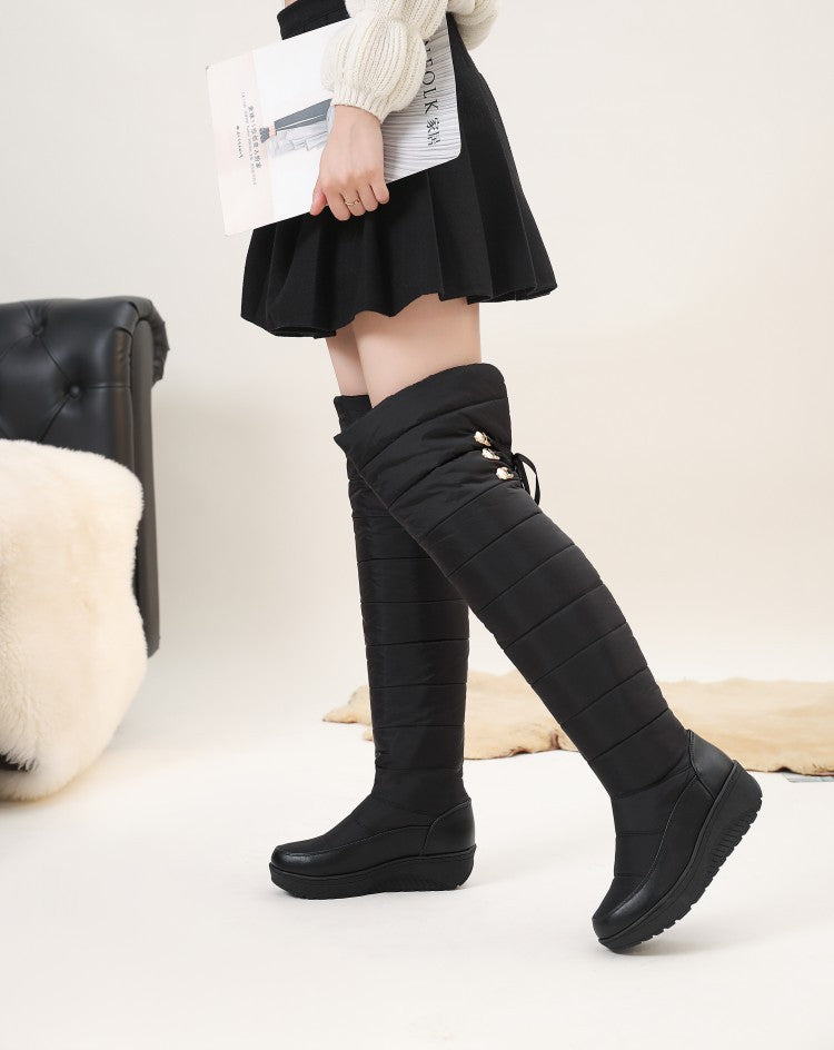 Thickened And Waterproof Non-slip Over-the-knee Warm Boot