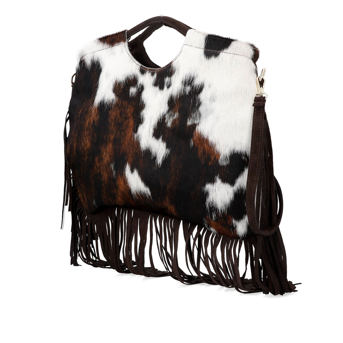 Suede Fringe Handbag