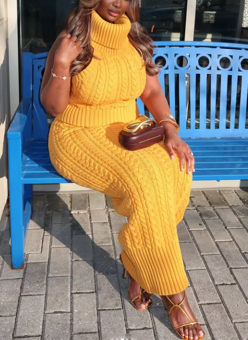 Fab Knit Skirt Set