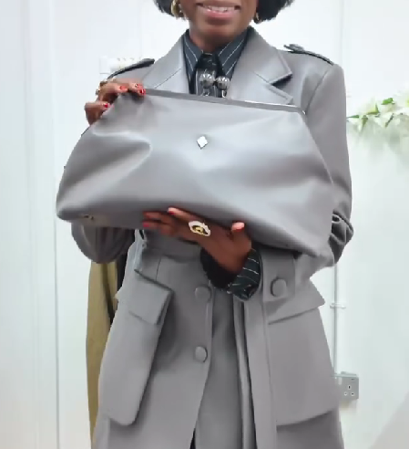 Fashion Clutch Lock Bag
