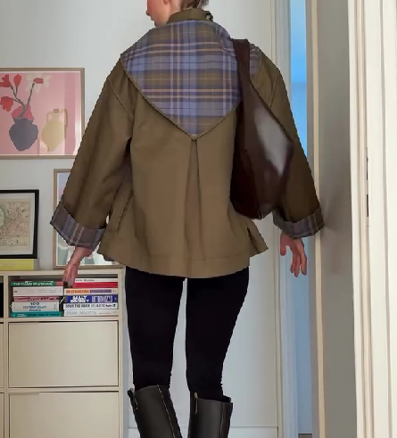 Reversible Button-down Trench Coat