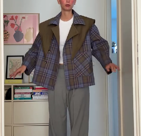 Reversible Button-down Trench Coat
