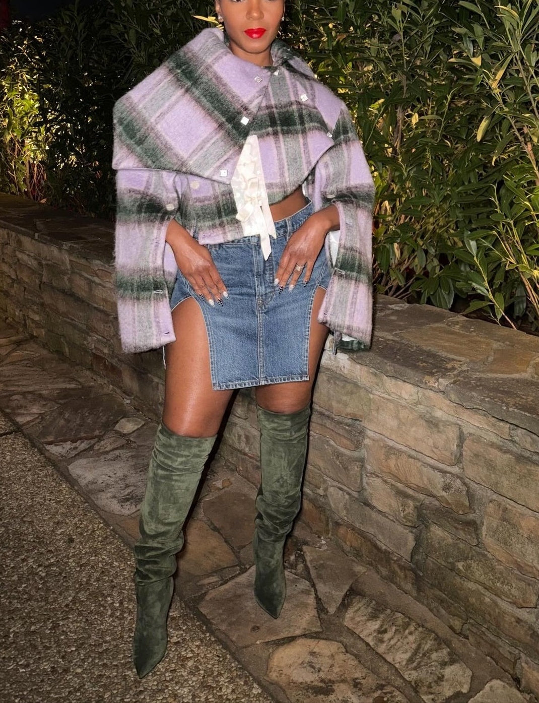 Pretty Cropped Fur Jacket