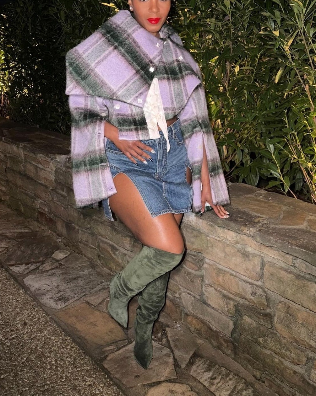 Pretty Cropped Fur Jacket
