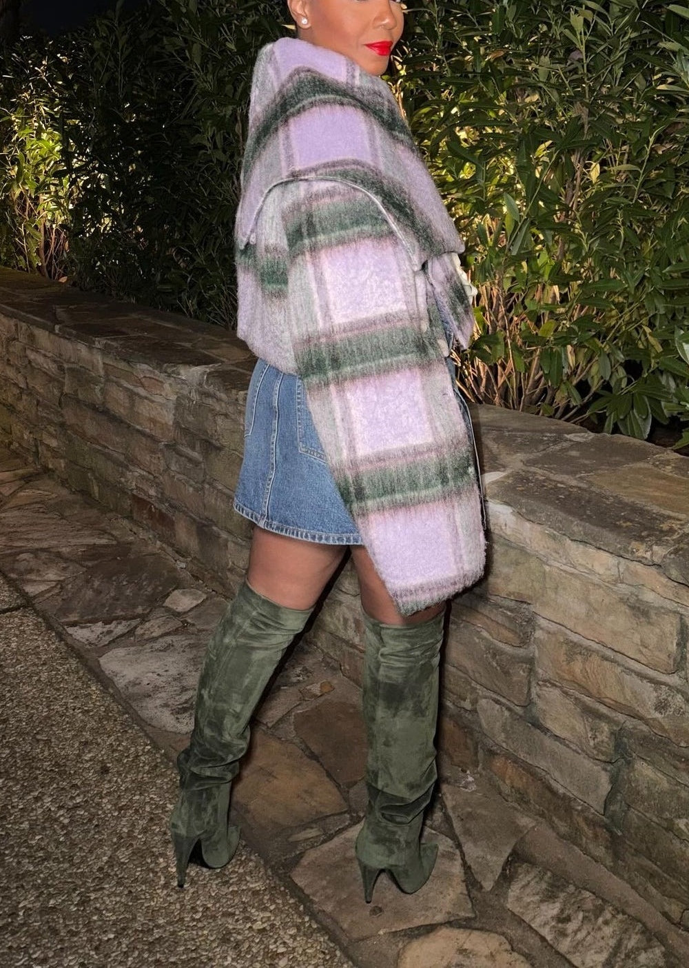Pretty Cropped Fur Jacket