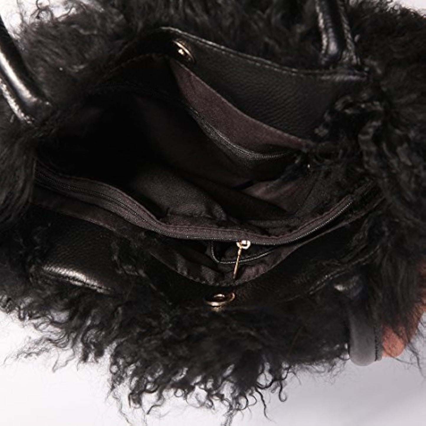 Lamb Fur Handbag
