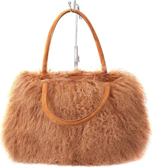 Lamb Fur Handbag