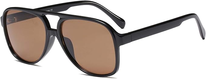 Retro Trendy Aviator Sunglasses