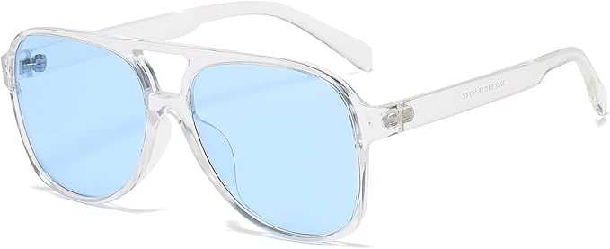 Retro Trendy Aviator Sunglasses