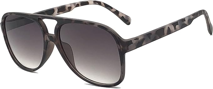 Retro Trendy Aviator Sunglasses