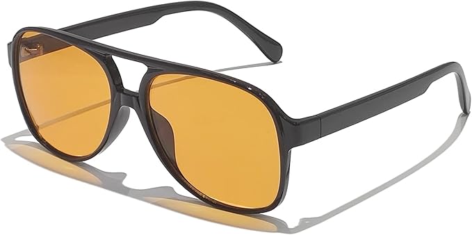 Retro Trendy Aviator Sunglasses