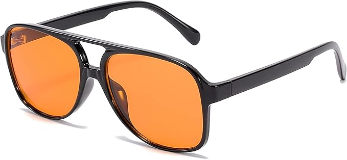 Retro Trendy Aviator Sunglasses