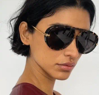 Oversized Aviator Sunglasses