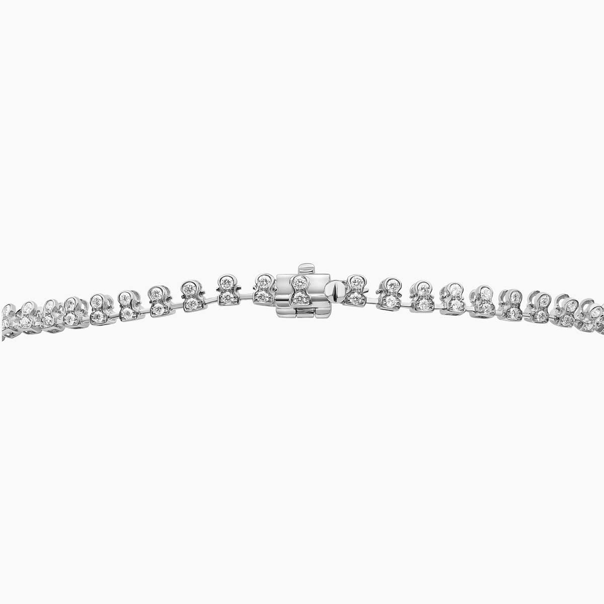 Pearl And Diamond Zip Necklace