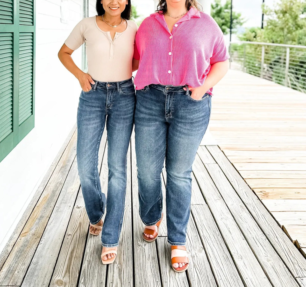 Tummy Control Bootcut Jeans