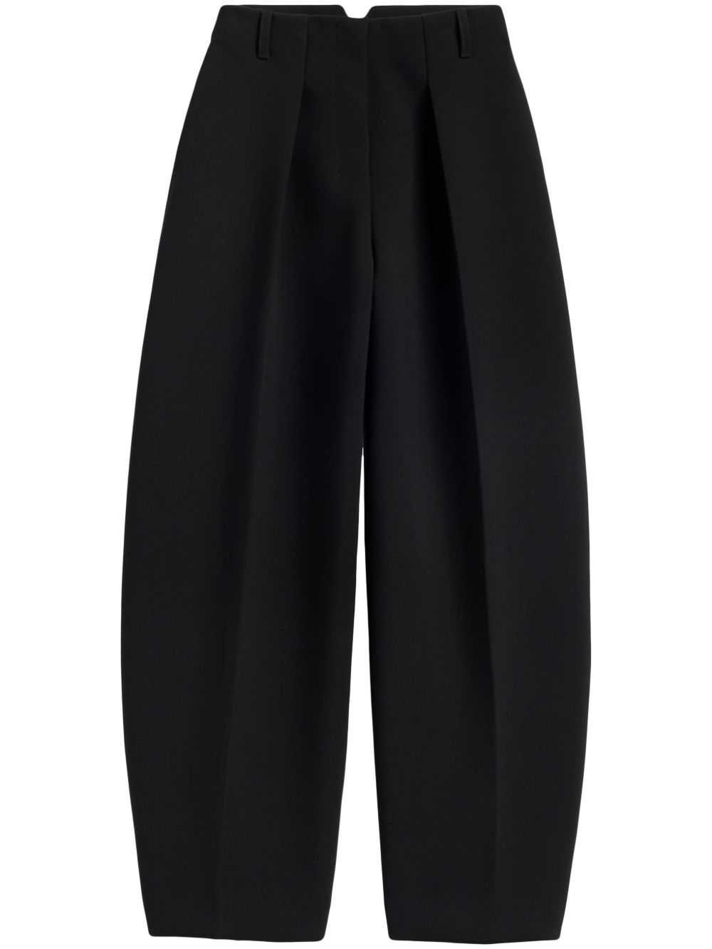 Lantern-style Wide Leg Pants