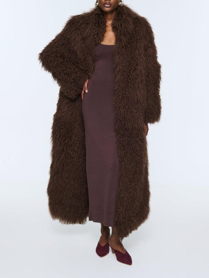 Plush Long Coat