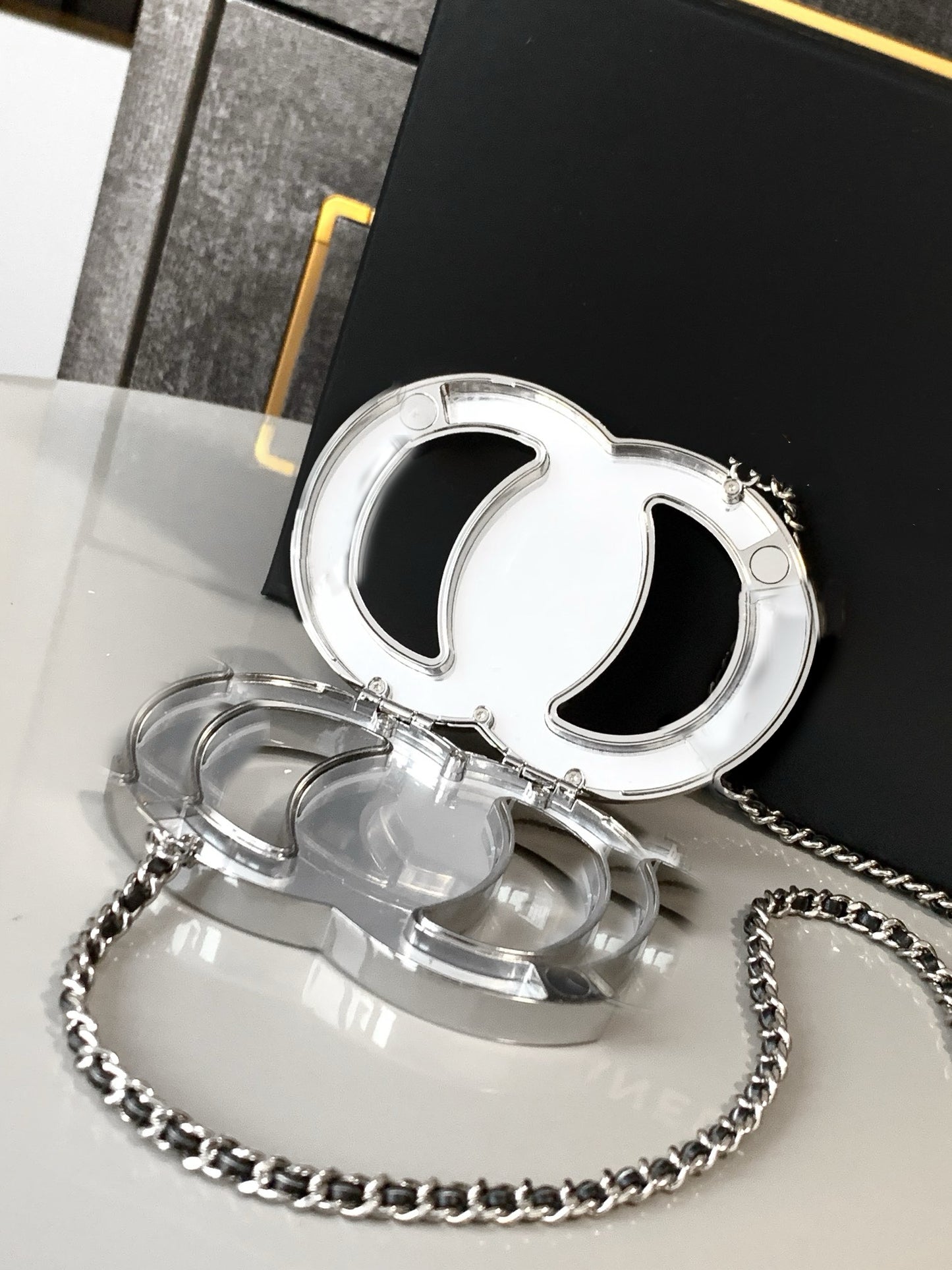 Fashionable All-match Mirror Chain Bag