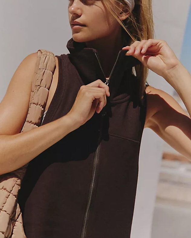 Sleeveless Solid Color Bodysuit