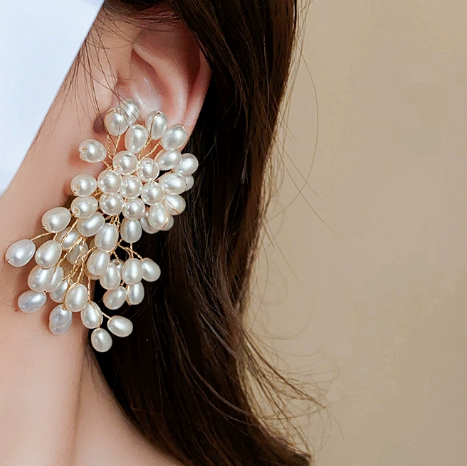 Demure Pearl Earrings