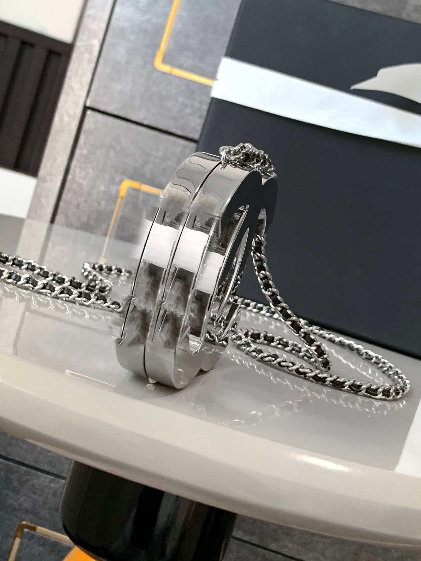 Fashionable All-match Mirror Chain Bag