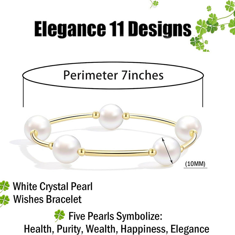 Multi Layer Chunky Pearl Bracelet