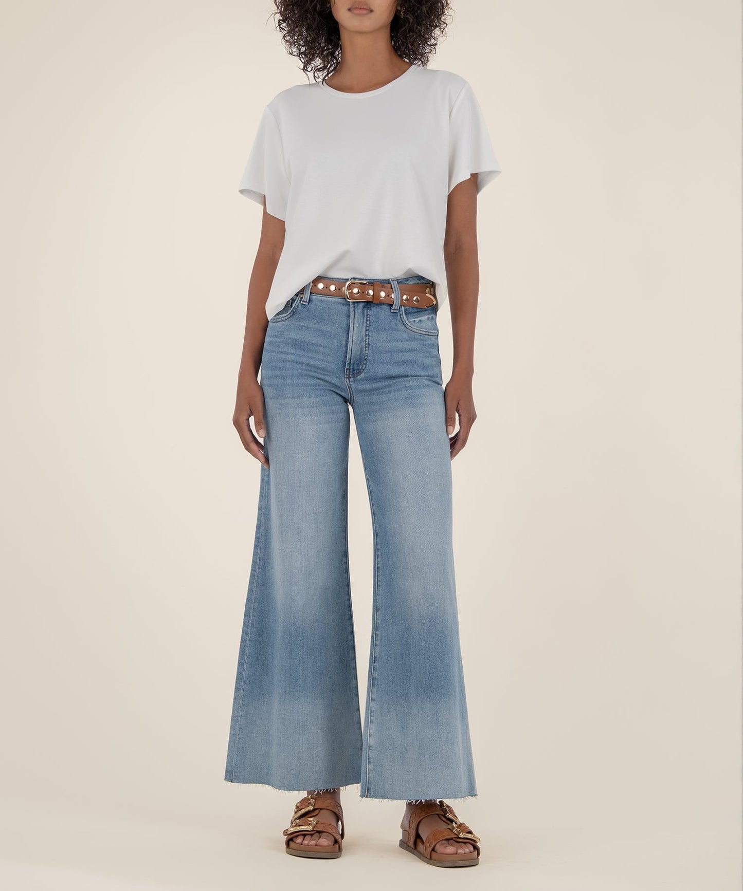 High Rise Super Wide Leg