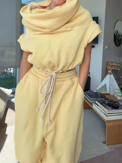 Cloud Velvet Jogging Pants Set