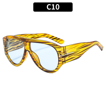 Large Frame Outdoor Sun Protection Sunglasses