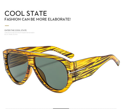 Large Frame Outdoor Sun Protection Sunglasses