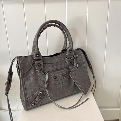 Vintage Rivet Handbag Shoulder Crossbody Bag