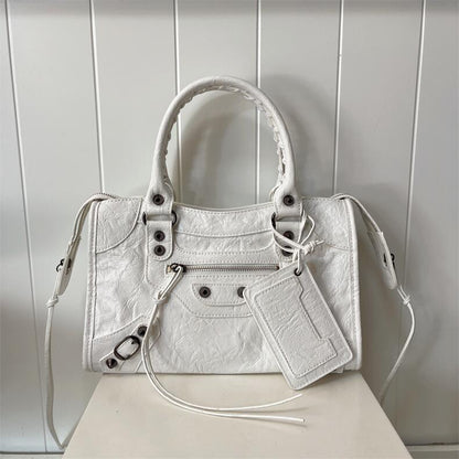 Vintage Rivet Handbag Shoulder Crossbody Bag