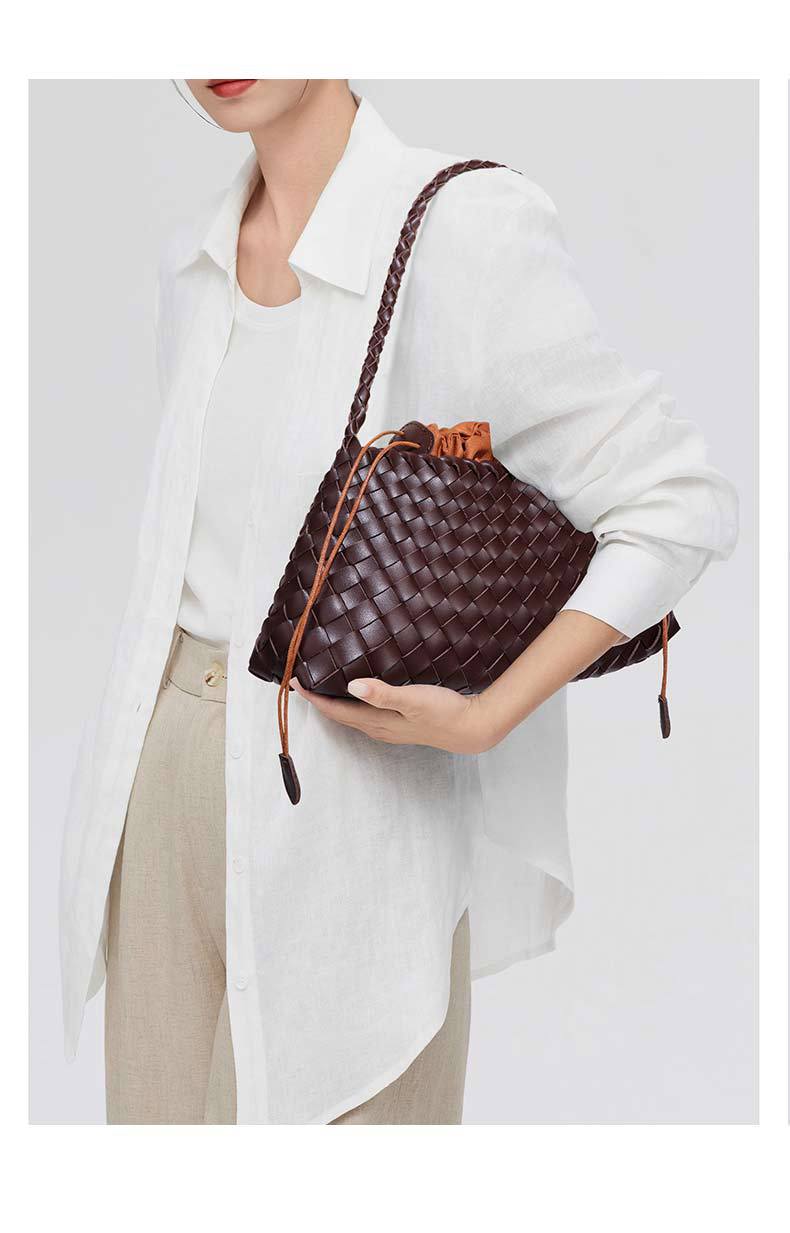 Stylish Woven Versatile Underarm Bag/Handbag