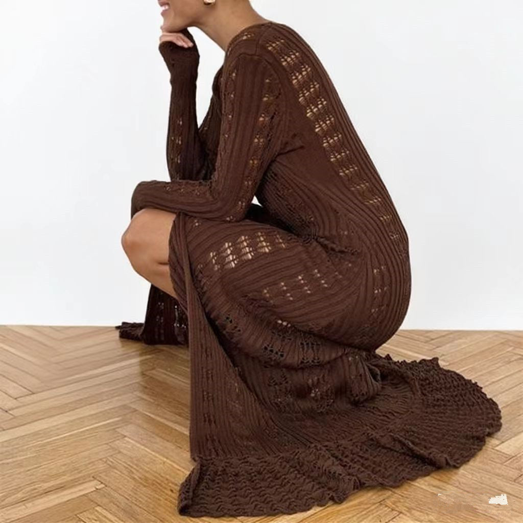 Chic Stretchy Knit Cardigan