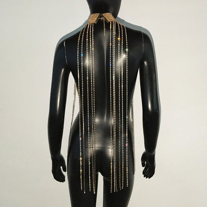 Dazzle Tassel Choker