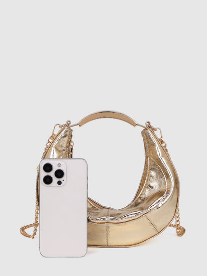 Stylish Evening High-end Handbag With Chain Shoulder Bag