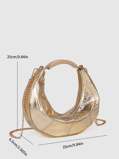 Stylish Evening High-end Handbag With Chain Shoulder Bag