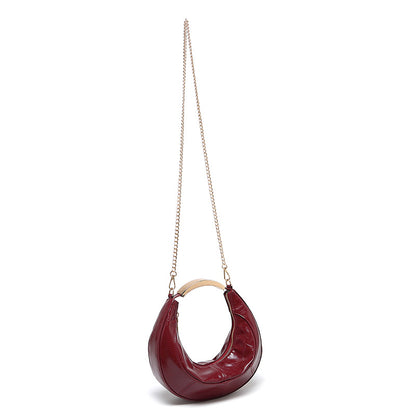 Stylish Evening High-end Handbag With Chain Shoulder Bag