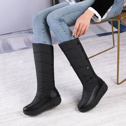 Waterproof Plush Lined Winter Down Boots