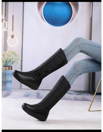 Waterproof Plush Lined Winter Down Boots
