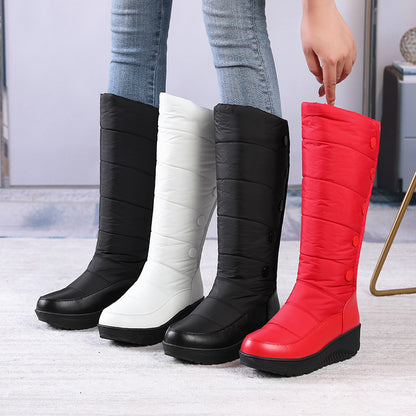 Waterproof Plush Lined Winter Down Boots