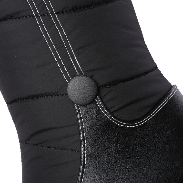 Winter Plush Warm Snow Knee Boots