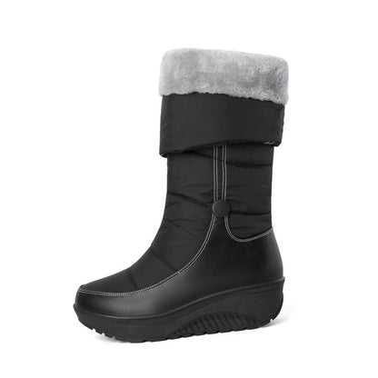 Winter Plush Warm Snow Knee Boots