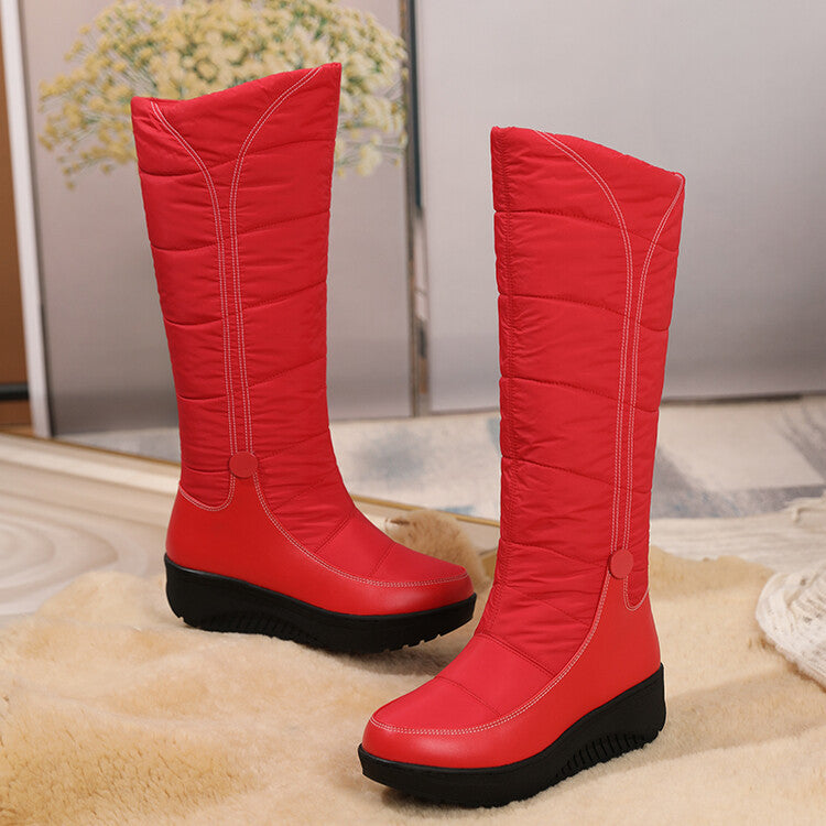 Winter Plush Warm Snow Knee Boots